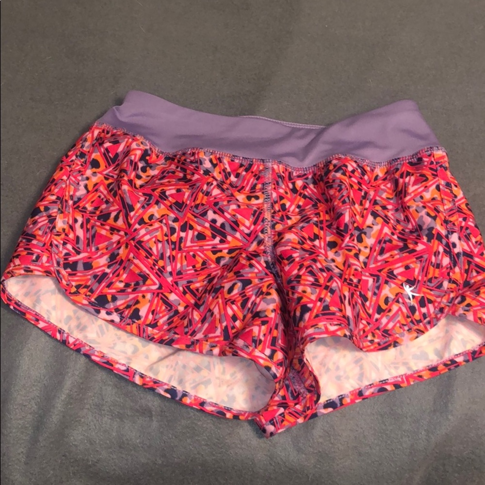 Girls athletic shorts.